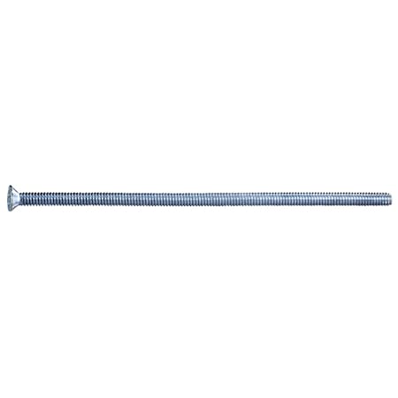 Midwest Fastener #10-24 x 5 1/2 in Phillips Flat Machine Screw, Zinc Plated Steel, 50 PK 54692
